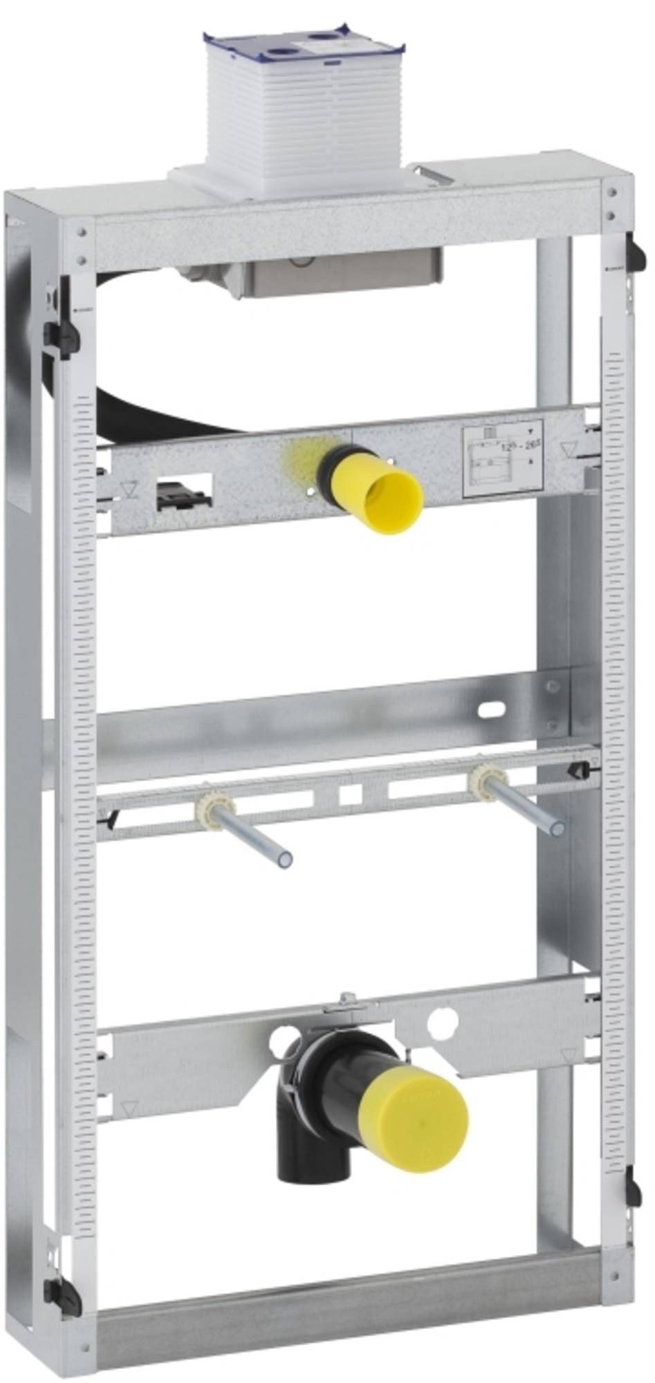 Geberit Gis urinoir element inclusief planchet bediening hoog 100cm 461622001