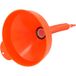 cartrend Trechter 195mm met uitloopbuis, oranje