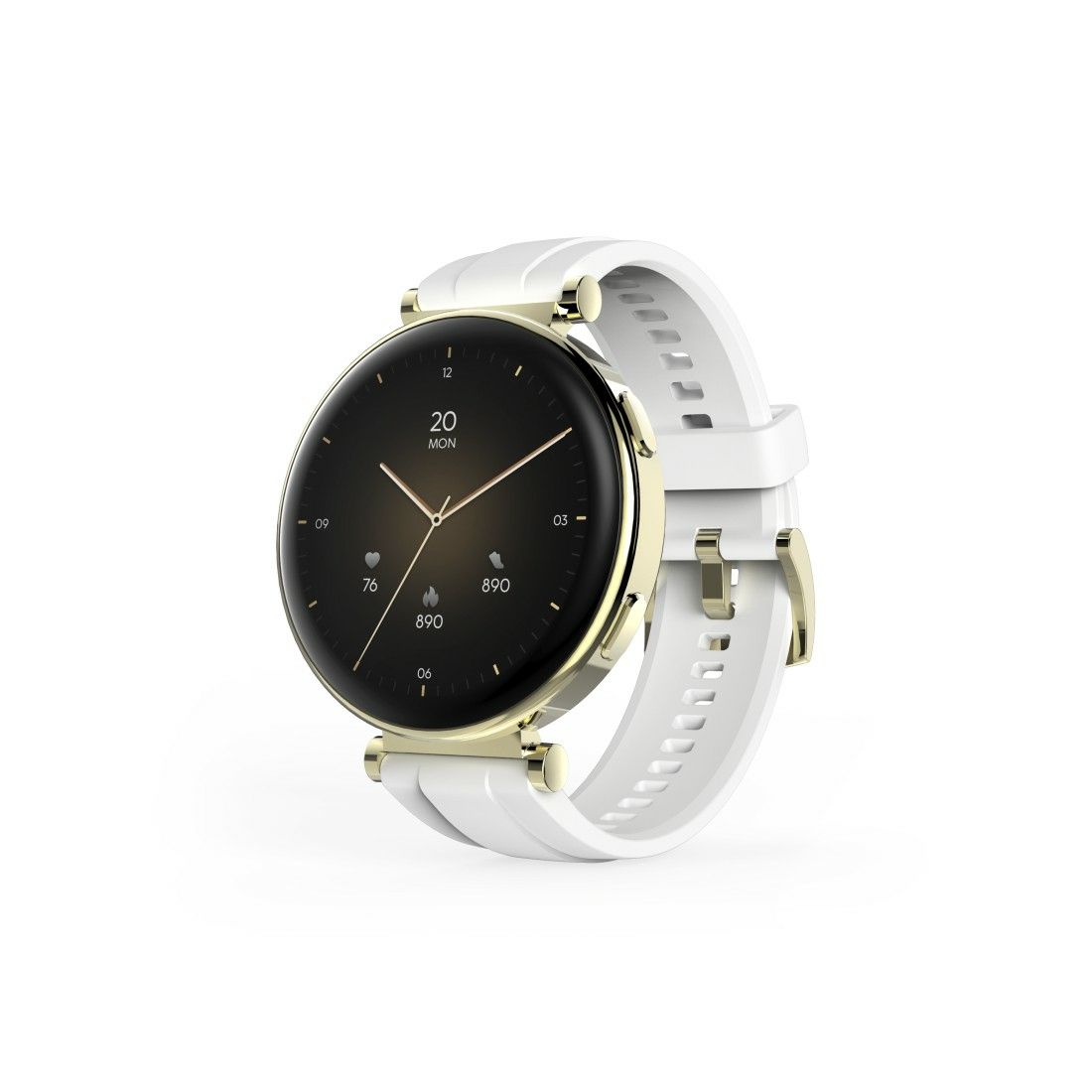 Hama Smartwatch 7000 - Goud - 33mm - AMOLED - Android/iOS