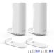 Solidchoice - Support mural pour routeur Orbi WiFi 7, fixation en aluminium (2 pièces)