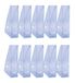OFFICER PRODUCTS Magazijnmap modern design/ 10 stuks / A4 - blauw transparant