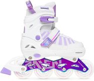 RAVEN Oxen Wit/Neo Chrome Verstelbare Skeelers 30-33