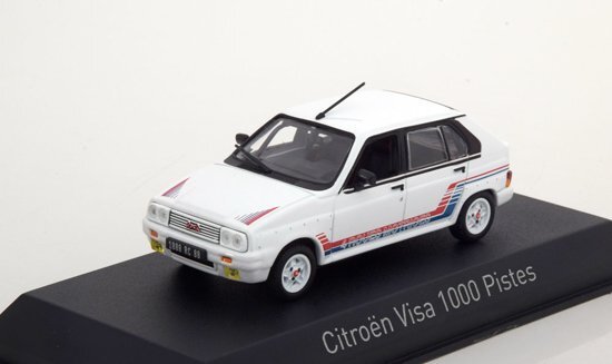 Norev Citroen Visa 1000 Pistes 1983 Wit 1-43