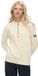Superdry - Slouchy Gebreide Half-Zip Trui - Dames - Natural White