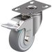Blickle LKPXA-TPA 80KFD-FI Zwenkwiel met rem Wieldiameter: 80 mm Draagvermogen (max.): 100 kg 1 stuk(s)