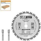 Handzaagblad CMT Schulpzaag voor handcirkelzaagmachine - Zaagblad - Metaal - Hout - 25 mm