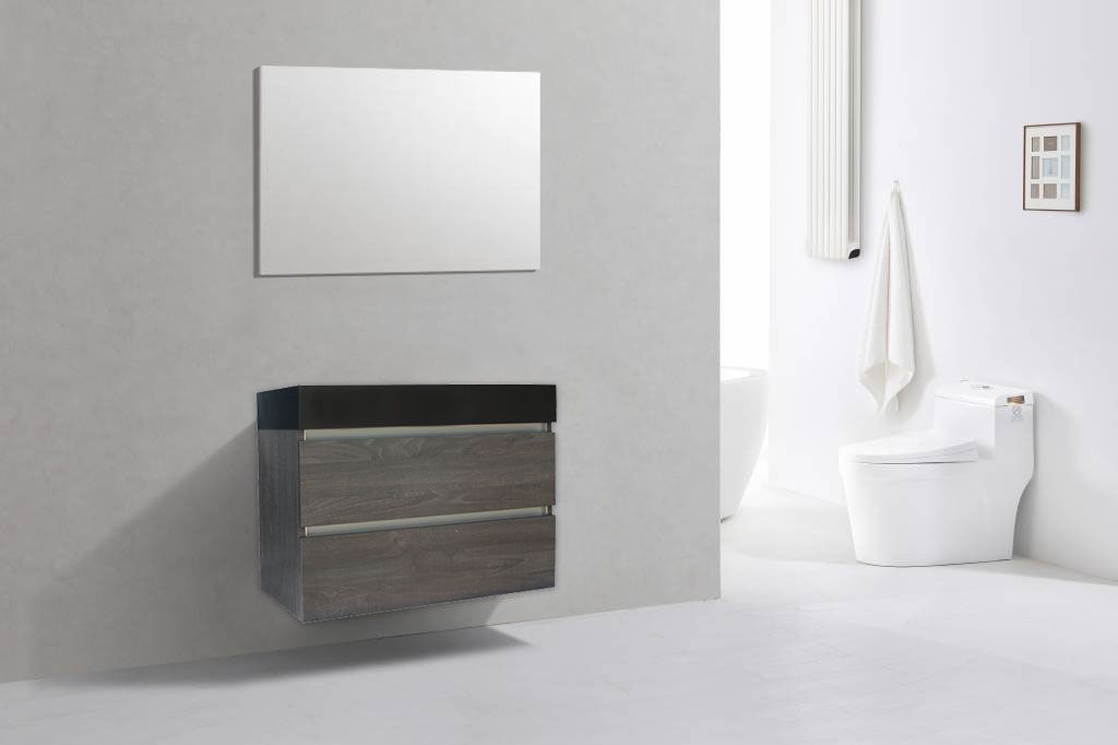 Badkamerplanet Badkamermeubel Generation Sherwood Warm Grey 80 cm Quartz Design