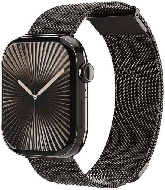 Vonmählen Milanese Loop 2 bandje voor de Apple Watch | 44/45/46/49 mm - Granite Gray