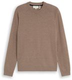 Tom Tailor Pull en maille avec soie - Taille XL - Driftwood Taupe