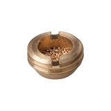 Riegler Sinterbronce-geluiddemper, vlak, G 1/2 A