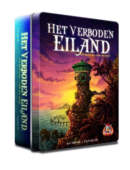 White Goblin Games Het Verboden Eiland - Strategisch Spel - Nederlands