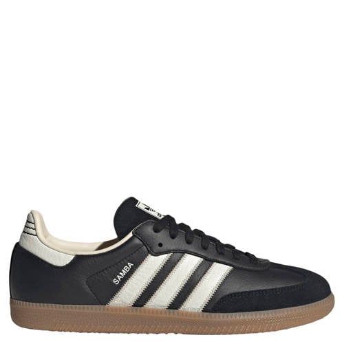 adidas Originals Samba leren sneakers - zwart/zand