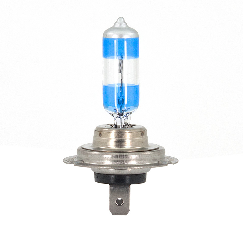 AutoStyle Night Premium +80% Blauw H7 55W/12V/3500K Halogeen Lampen, Set À 2 Stuks (E13