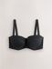 Next - Dames - F-K Ultimate Support licht gewatteerde multifunctionele strapless BH - Zwart