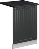 Vicco Fame-Line Vaatwasserfrontpaneel – 60 cm, WB Antraciet Antraciet landhuis