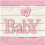 Ambiente Lunch Servetten Baby love girl - 33x33 cm
