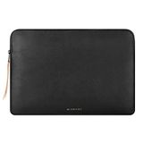 Comfyable Tablet Sleeve Compatibel voor iPad Pro 12.9" M1 2021 & Smart/Magic Keyboard met Potlood Houder - PU Lederen Tas Waterdichte Slanke Beschermhoes - Zwart