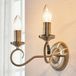 Lindby Wandlamp Marnia Antiek Messing