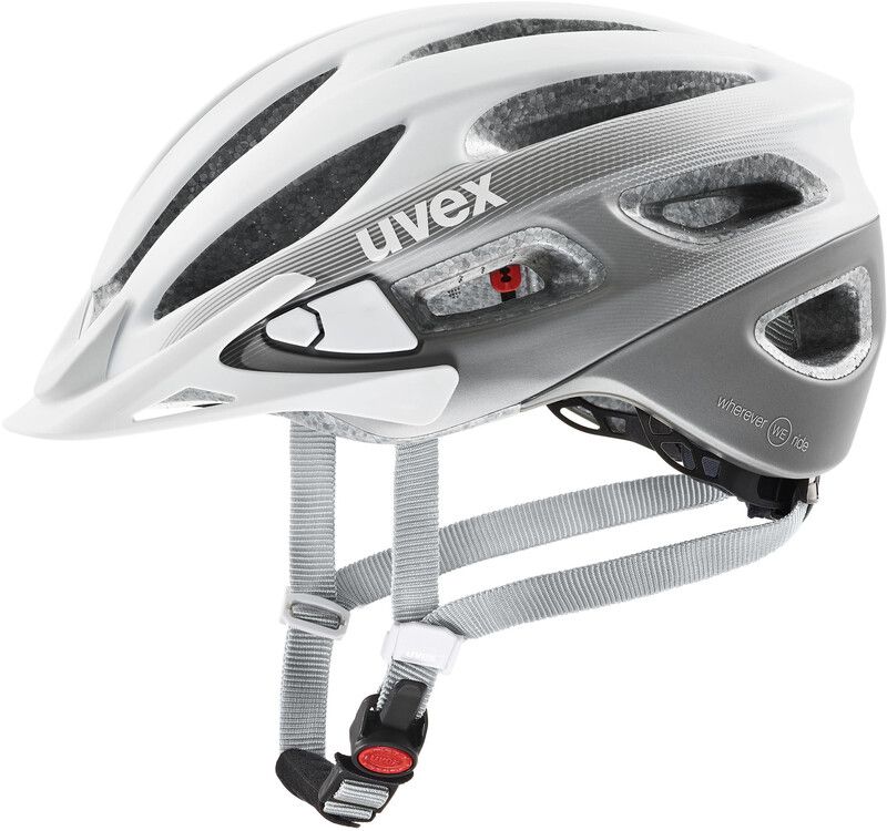 UVEX True CC Helmet Women - wit/grijs - 2023