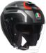 AGV Irides Zurigo Mat Zwart Grijs Jethelm - Maat XS