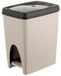 BAMA QUOTIDIANA Poubelle, marron, 21 litres, 23 x 35 x 40,5 cm