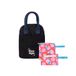 Eco Right Geïsoleerde Lunchtas voor Dames en Heren, Lunchbox voor Kinderen, School, Herbruikbare Canvas Lunchtas, Marineblauw & Everythings Peachy, Eén Maat, Lunchtas en Snackzak