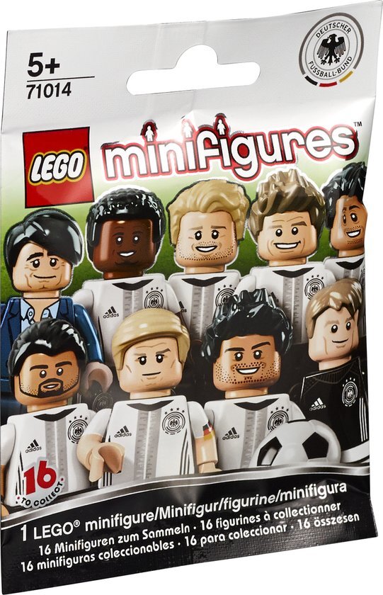 lego 71014 Minifiguren Deutsche Mannschaft Special 2016 verrassingszakje