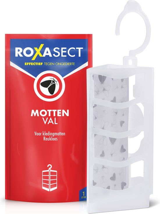 Roxasect Mottenval Pouch - Motten Bestrijden - Ongedierteval - 1 stuk
