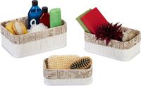 Merkloos Relaxdays Opbergmand Set van 3