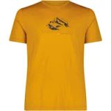 CMP Heren T-shirt Kurkuma Wol Korte Mouw M