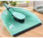 Pelle et balayette, ensemble de nettoyage avec poignée ergonomique pour un travail confortable Turquoise