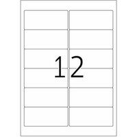 HERMA Special - Papier - mat - verwijderbare zelf-klevende laag - wit - 96 x 42.3 mm 300 etiket(ten) (25 vel(len) x 12 etiketten