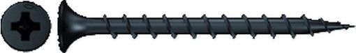 Fischer Snelbouwschroeven FSN-TPR 3,9x35mm Kruiskop Philips Zwart 1000 stuks