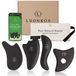 Merkloos Gua Sha Bian-Steen Gezicht & Lichaam Sculpterende Set