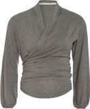 Baby's Only Zwangerschaps wikkeltop Glow - Hazel Brown - L