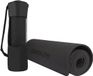 2BEHEALTHY Yogamat Extra Dik - 0,8 cm - Zwart - Yoga Mat - Antislip - Inclusief draagtas
