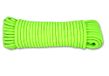 FLASH CORD DRF2 gevlochten polypropyleen touw, neongroen, 20 m