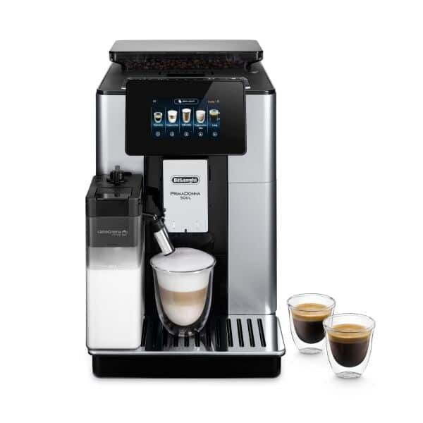 De'Longhi PrimaDonna Soul Volautomatische Espressomachine - Zwart/Zilver
