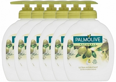 Palmolive Zeep Vloeibare Olijf Met Pomp Voordeelverpakking