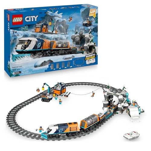 LEGO City Onderzoekstrein op de Noordpool Voertuig Speelgoed - 60470