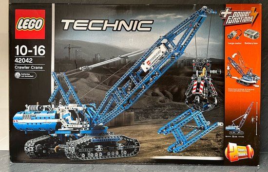 LEGO Technic 42042 Rupsband Kraan - Bouwset - 1401 Onderdelen