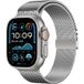 Strap-it Apple Watch Ultra Bracelet milanais moderne (argent)