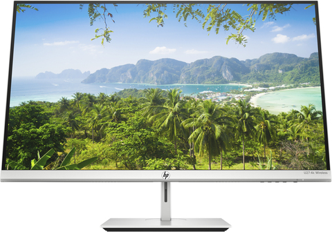 HP U27 27-inch 4K Monitor - IPS, 3840 x 2160, HDMI, DisplayPort, USB Hub