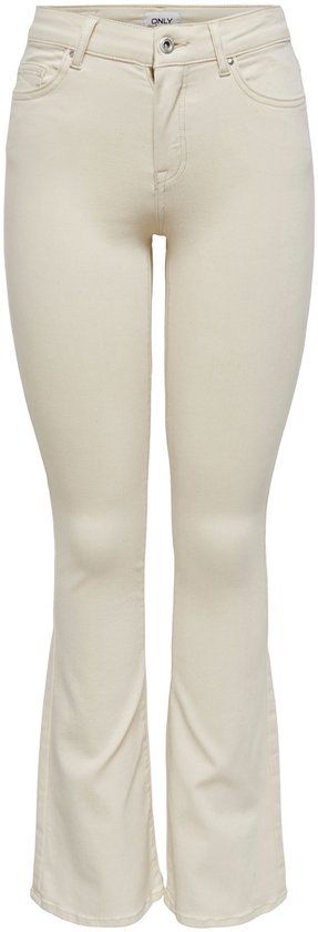 ONLY ONLBLUSH MID FLARED DNM DOT019 NOOS Women's Jeans - Ecru - Size XS/30