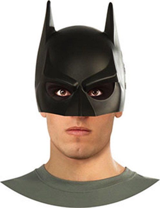 RUBIES FRANCE - Batman The Dark Knight Rises Halfmasker voor volwassenen - Zwart - Carnaval