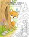 Cozy Forest Animals Coloring Book for Adults: Relaxing Woodland Animal Scenes for Stress Relief