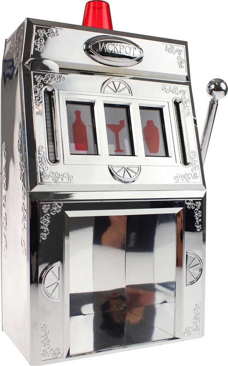 United Entertainment Drankdispenser Jackpot Gokautomaat Zilver