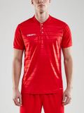 Craft Pro Control Shirt Korte Mouw Heren - Rood | Maat: L