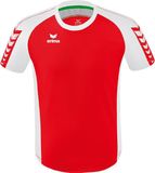 Erima Six Wings Shirt Korte Mouw Heren - Wit / Rood | Maat: S