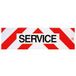 Panneau de service aimanté